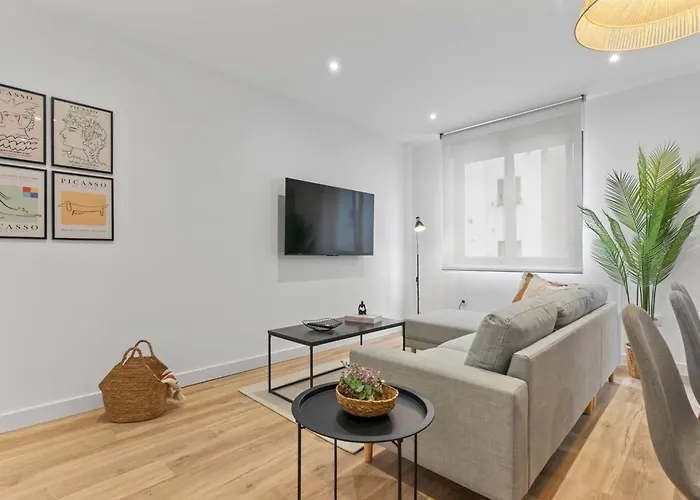 Appartement Picasso, 6 Personas, Espacioso Piso De Diseno *